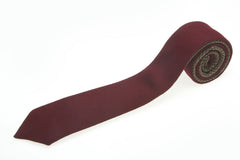 Burgundy Wool Tie